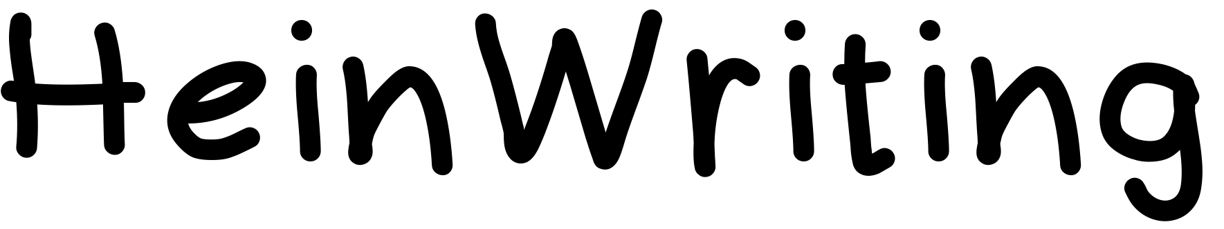 Шрифт HeinWriting