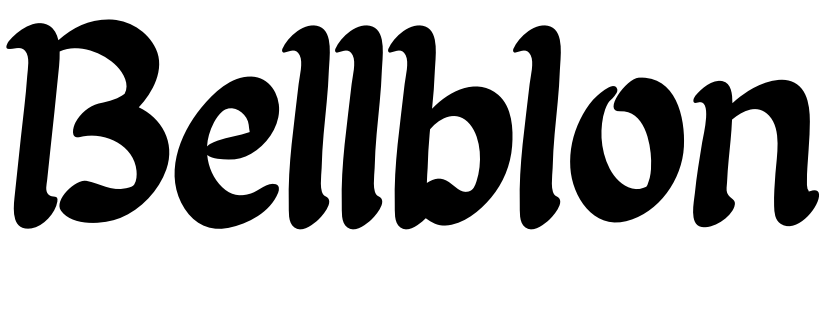 Шрифт Bellblon