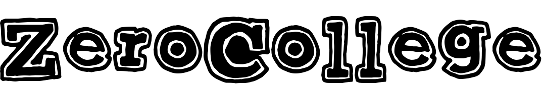 Шрифт ZeroCollege