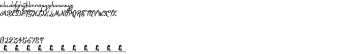 Шрифт Rough Script
