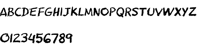 Шрифт CF School Zone