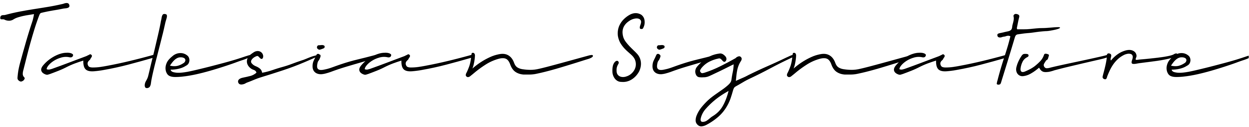 Шрифт Talesian Signature