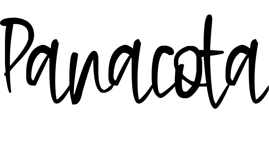 Шрифт Panacota