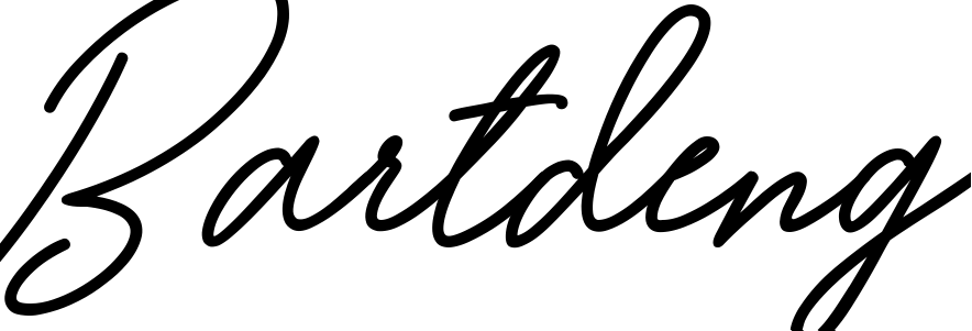 Шрифт Bartdeng