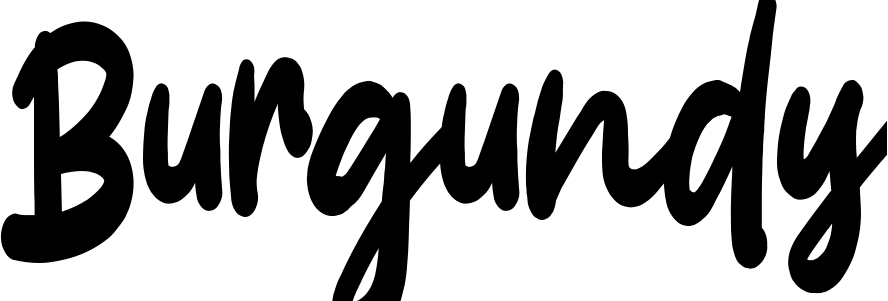 Шрифт Burgundy