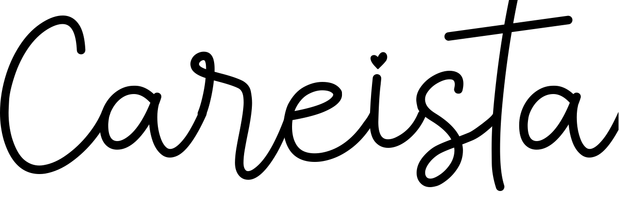 Шрифт Careista