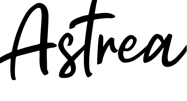 Шрифт Astrea
