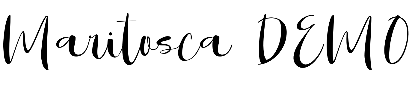 Шрифт Maritosca DEMO