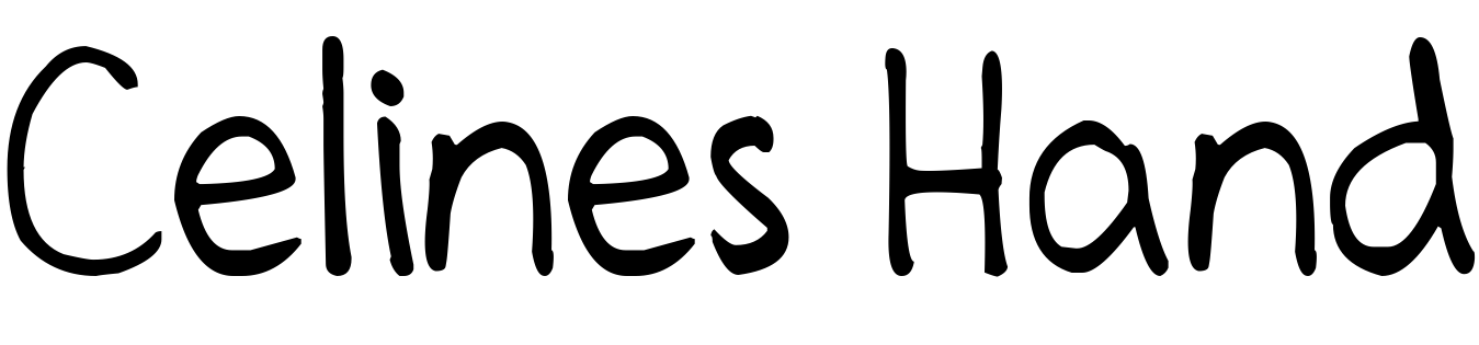 Шрифт Celines Hand