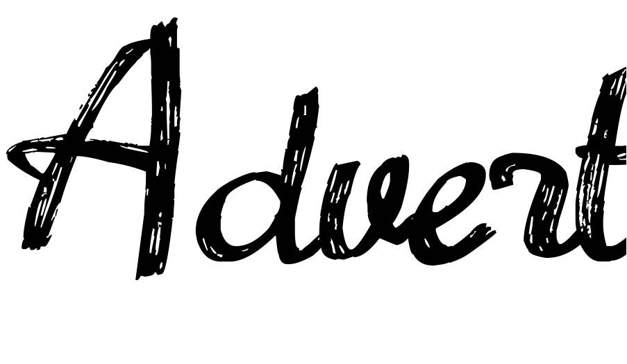 Шрифт Advert