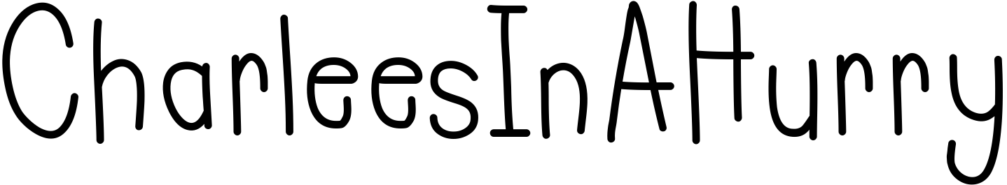 Шрифт CharleesInAHurry