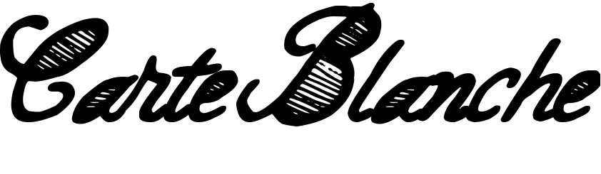 Шрифт CarteBlanche