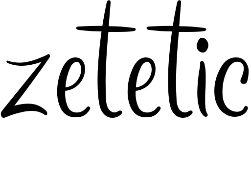 Шрифт zetetic