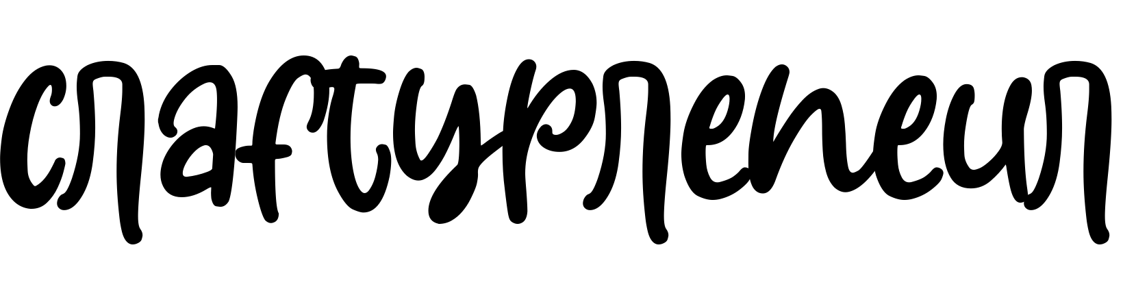 Шрифт Craftypreneur