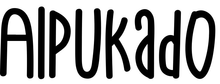 Шрифт Alpukado