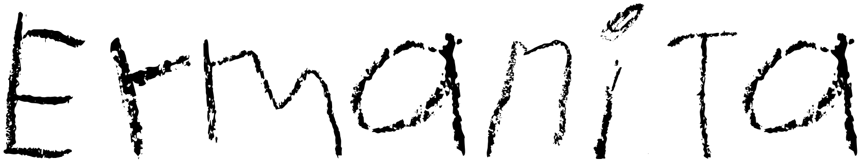 Шрифт Ermanita