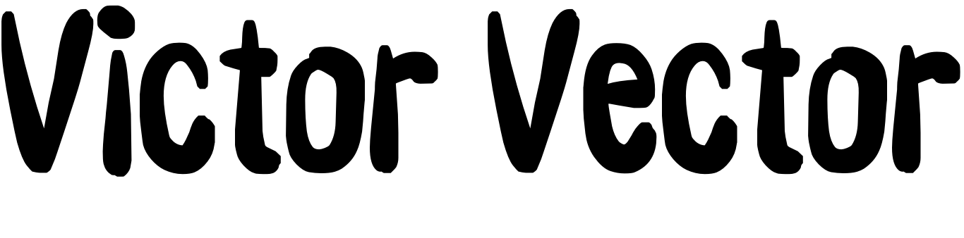 Шрифт Victor Vector