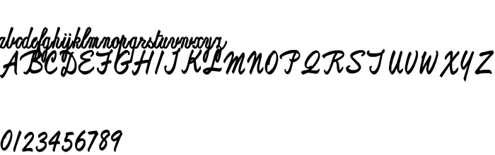 Шрифт ReproxScript