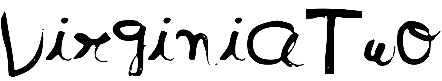 Шрифт VirginiaTwo