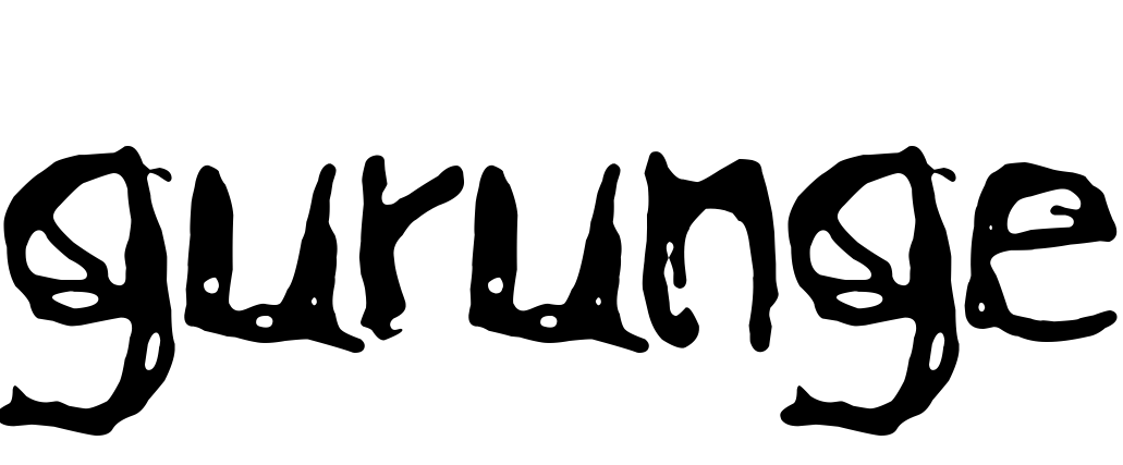 Шрифт gurunge
