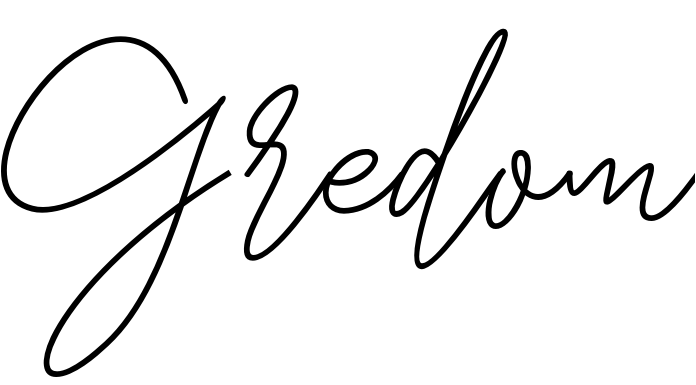 Шрифт Gredom