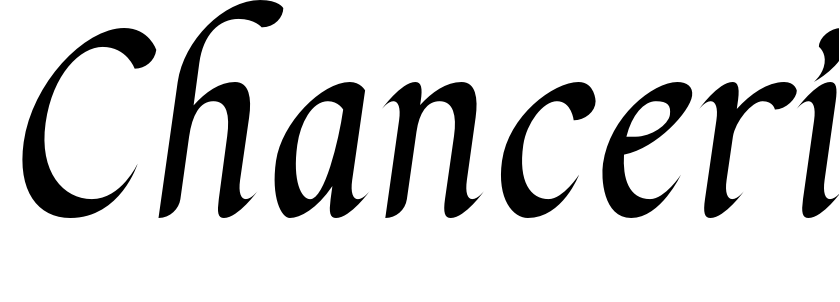 Шрифт Chanceri