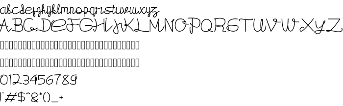 Шрифт Hantex
