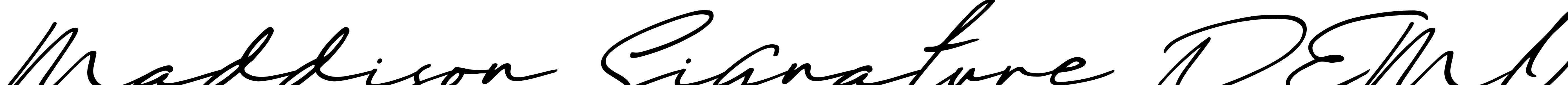 Шрифт Maddison Signature DEMO