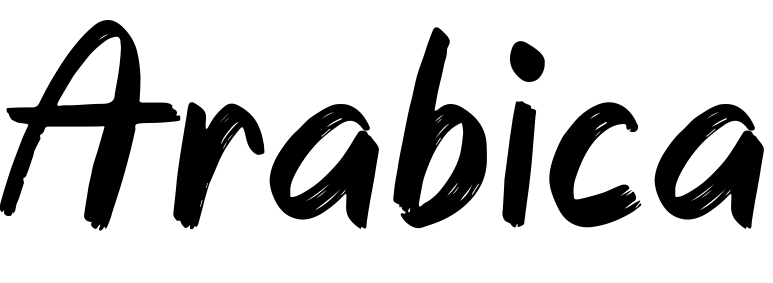 Шрифт Arabica