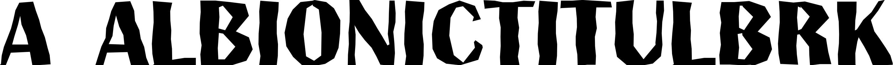 Шрифт a_AlbionicTitulBrk