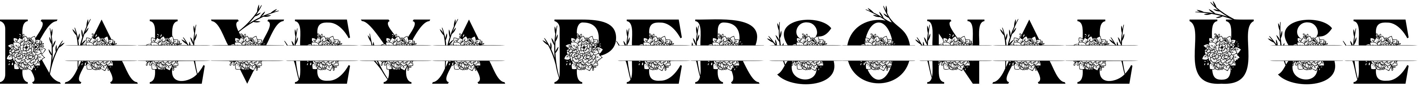 Шрифт Kalveya Personal Use
