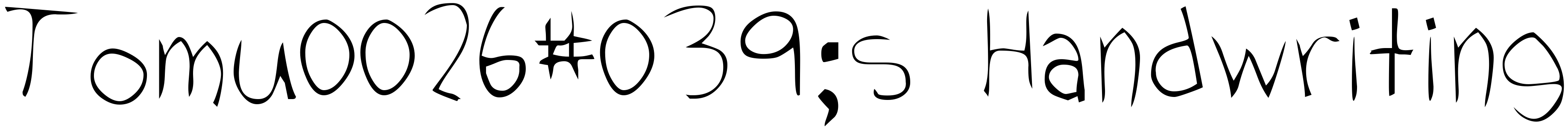 Шрифт Tom\u0026#039;s Handwriting