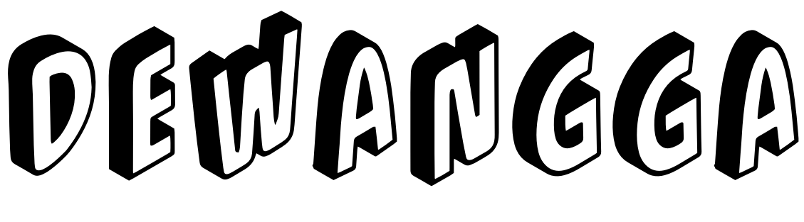 Шрифт Dewangga