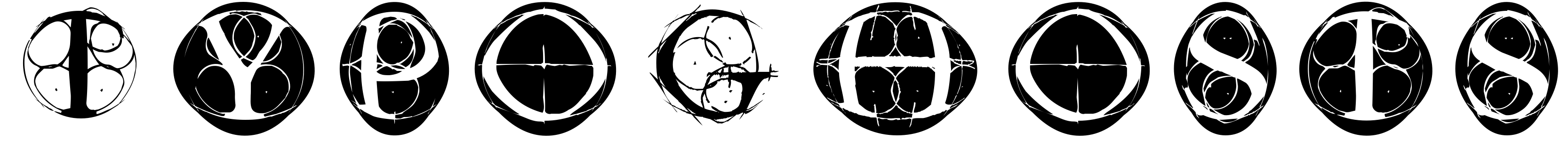 Шрифт TypoGhosts