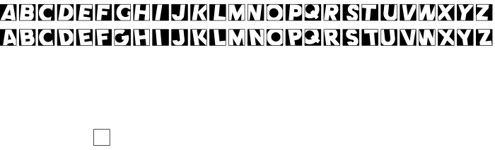 Шрифт Comet