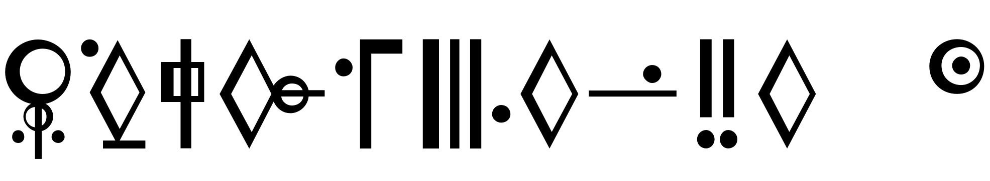 Шрифт Kryptonian 7