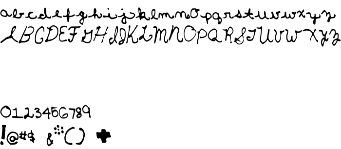 Шрифт TinyLittleBows