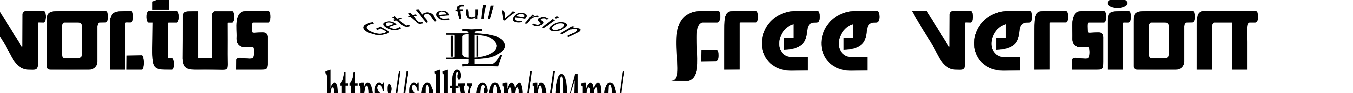 Шрифт voltus ( free Version )