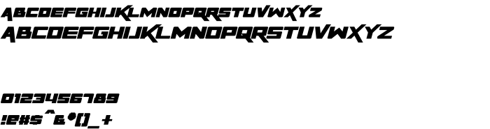 Шрифт Rapier Zero