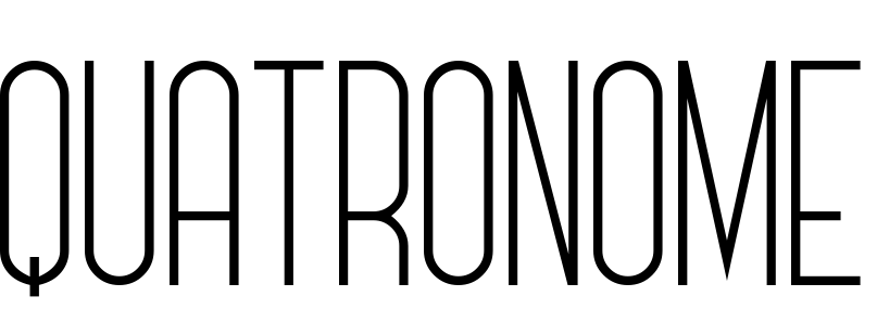 Шрифт Quatronome
