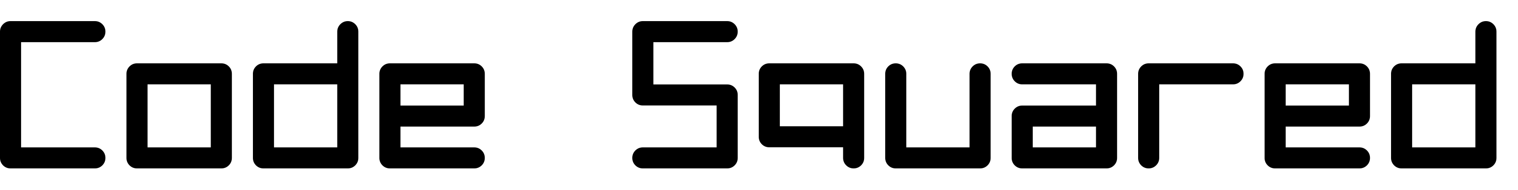Шрифт Code Squared