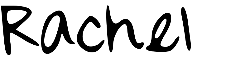 Шрифт Rachel_