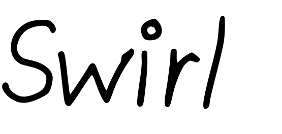Шрифт Swirl_