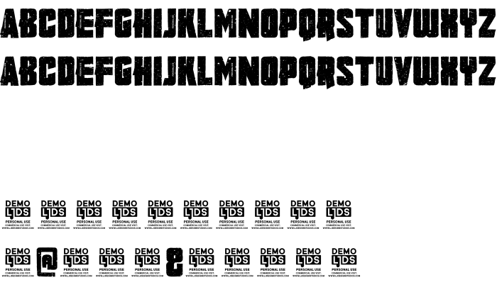 Шрифт Rock.CO Personal use