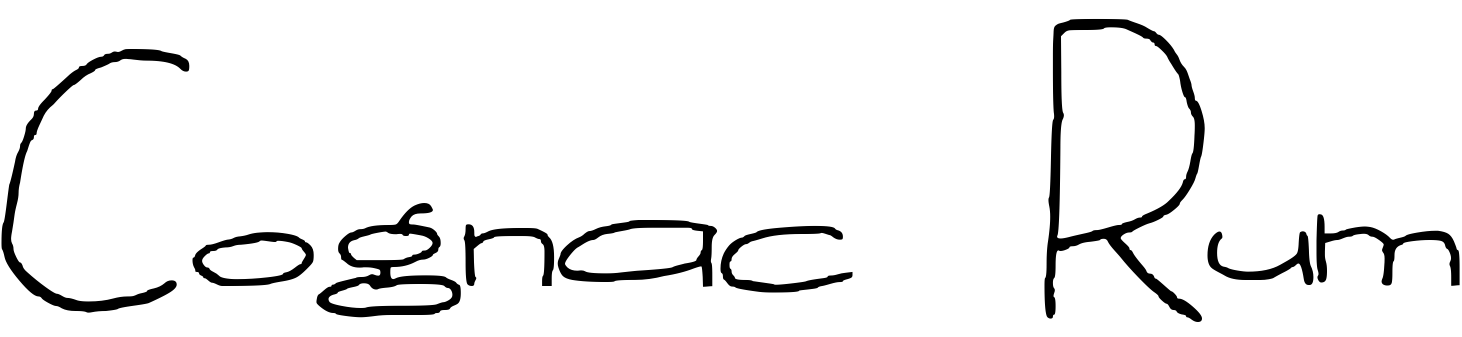 Шрифт Cognac Rum