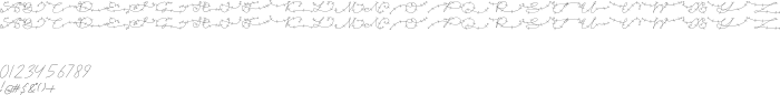 Шрифт AMLMonogram