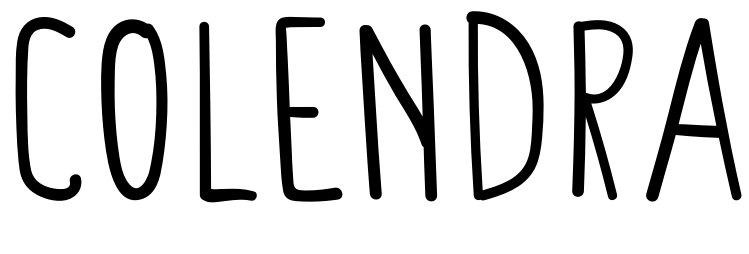 Шрифт Colendra
