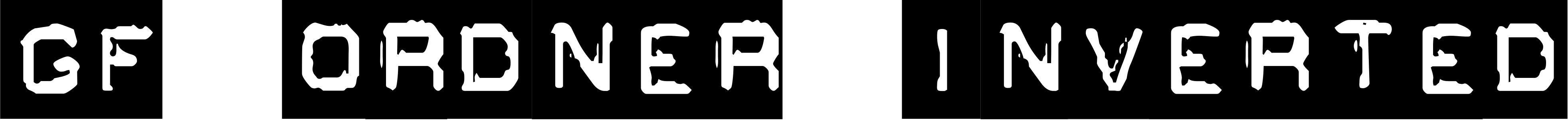 Шрифт GF Ordner Inverted