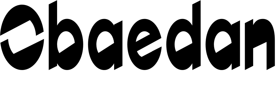 Шрифт Obaedan