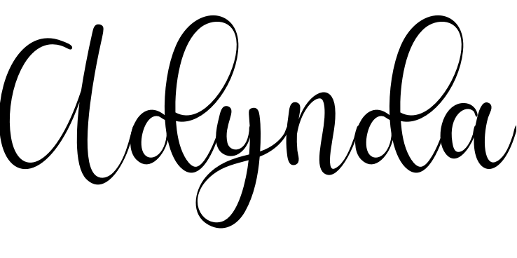 Шрифт Adynda